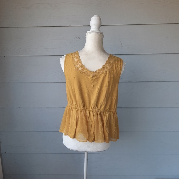 Anthropologie Forever That Girl Embroidered Babydoll Tank - Picture 5 of 6